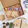 Personalised Mushroom Decorations Wooden Craft Kit, thumbnail 2 of 7