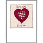 Personalised Love Heart Romance Or Anniversary Card, thumbnail 7 of 12