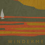 Windermere The Lake Poster Print, thumbnail 4 of 5