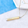 Personalised Secret Message Bar Necklace, thumbnail 6 of 9