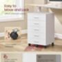 Rolling Filing Cabinet Drawer Printer Stand, thumbnail 5 of 6