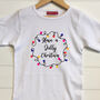 Personalised Child's Christmas Lights T Shirt, thumbnail 1 of 9