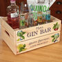 Personalised Gin Bar Treat Hamper Gift Crate, thumbnail 1 of 1