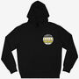Ripe Records Unisex 90s Style Graphic Hoodie In Black, thumbnail 4 of 6