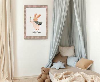 Sleep Tight Mouse Nursery Print, 3 of 3