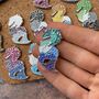 Pride Flag Lgbtq+ Sea Serpents Enamel Pin, thumbnail 4 of 6