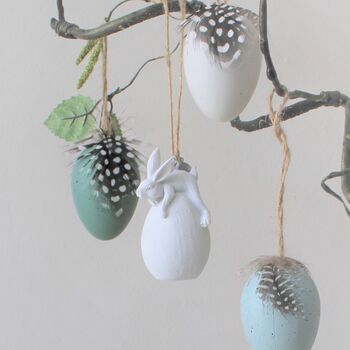 Easter Bunny And Egg Hanging Decoration, 4 of 7