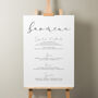 Romantic Wedding Unplugged Sign 'Samantha', thumbnail 4 of 9