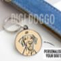 Great Dane Outline ID Tag, thumbnail 2 of 4