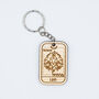 Zodiac Sign Keyring Horoscope Gift For Her, thumbnail 9 of 12