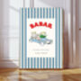 Babar Car Nursery Art Print, thumbnail 1 of 4