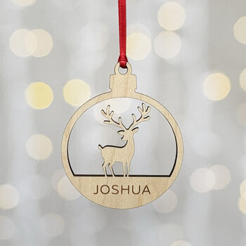 Reindeer Christmas Decoration, 2 of 3