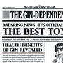 Personalised Newspaper Gin Print, thumbnail 5 of 7