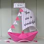 Personalised Mother's Day Sail Boat Card, thumbnail 5 of 12