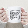 Funny Evolution Of Motherhood Mug, thumbnail 5 of 7