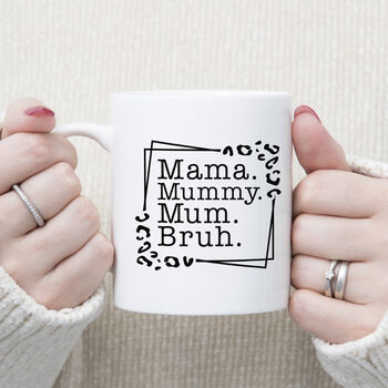 Funny Evolution Of Motherhood Mug, 5 of 7