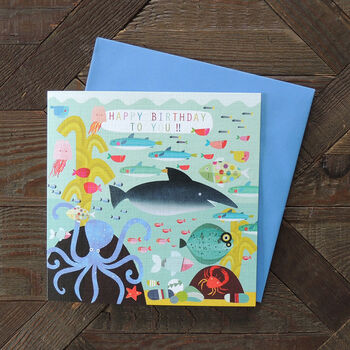 Underwater Birthday Card, 4 of 5