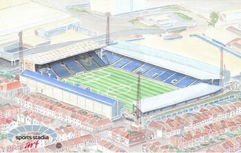 Portsmouth Fc Fratton Park Stadium Art Print, 2 of 3