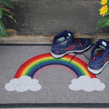 My Mat Printed Coir Doormat Rainbow 45 X 75, 2 of 2
