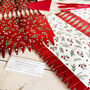 Luxury Red And White Christmas Make Your Own Diy Crackers Set Of Six, thumbnail 5 of 7