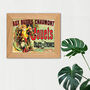 Aux Buttes Chaumont Monica Apartment Friends Oak Wood Framed Print, thumbnail 2 of 4