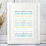 Personalised 'Your Memories Timeline' Print, thumbnail 8 of 10