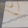 Love Story Pearl Necklace, thumbnail 1 of 3