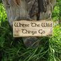 Personalised Woodland Wood Signs, thumbnail 2 of 6