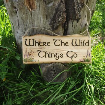 Personalised Woodland Wood Signs, 2 of 6
