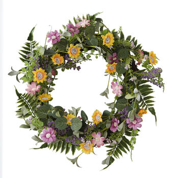Spring Floral Wreath, 3 of 4