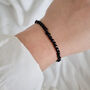 Black Tourmaline Bracelet A Gift For Protection, thumbnail 1 of 4