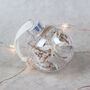 Bauble Of Dried Flowers 'Selene' White Tree Decoration, thumbnail 5 of 6