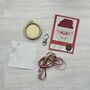 Ho Ho Ho! Christmas Mini Matchbox Cross Stitch Kit, thumbnail 5 of 5