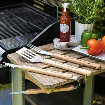 Personalised Father's Day BBQ King Tool Kit, 7 of 10
