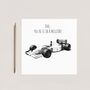 Dad You Are F1 In A Million Hand Drawn Card, thumbnail 3 of 6