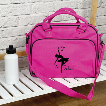 Ballerina With Stars Personalised Dance Bag, 3 of 5