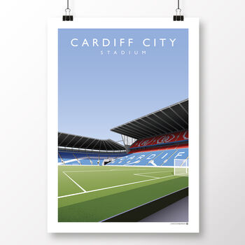 Cardiff City Stadium Poster, 4 of 8