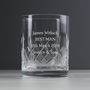 Personalised Crystal Whisky Tumbler, thumbnail 3 of 3
