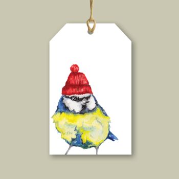 Blue Tit Gift Tag, 2 of 3