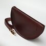 Large Leather Crossbody Bag Smooth, thumbnail 5 of 12