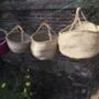 Collapsible Seagrass Basket | Storage Basket | Planter, thumbnail 2 of 6