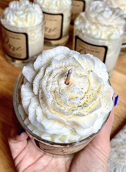 Handmade Whipped Wax Luxury Build Your Own Candle, 8 of 10