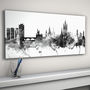 Aberdeen Skyline Cityscape Black And White, thumbnail 1 of 5