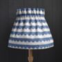 Dolly Blue Scallop Gathered Scrunchie Lampshade, thumbnail 2 of 5
