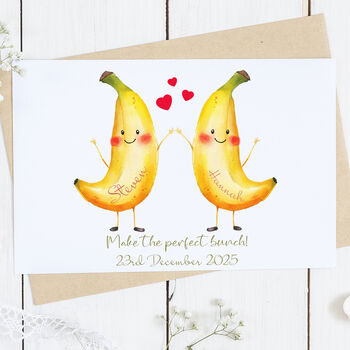 Personalised Perfect Bunch Wedding Card, 2 of 2