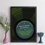 50th Birthday Print Music Day You Were Born 1974 Record, thumbnail 8 of 12