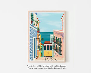 Lisbon Tram Art Print, 3 of 4