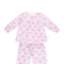 Girls Magical Unicorn Cotton Pyjama Set Pink Purple, thumbnail 1 of 7