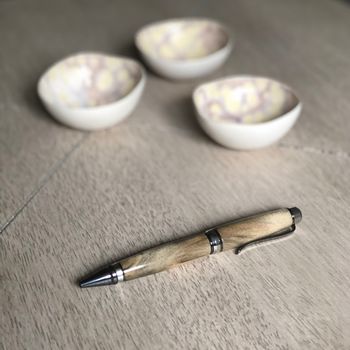 Handcrafted Norfolk Island Pine Ballpoint Pen, 2 of 2