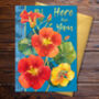Summer Flowers Here For You Card, thumbnail 1 of 3